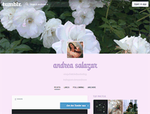 Tablet Screenshot of andreaa-s.tumblr.com