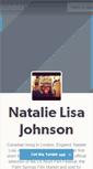 Mobile Screenshot of natalielisajohnson.tumblr.com
