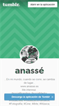 Mobile Screenshot of anasse.tumblr.com