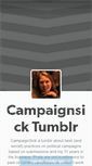 Mobile Screenshot of campaignsick.tumblr.com