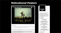 Desktop Screenshot of motivationalposters.tumblr.com