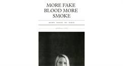 Desktop Screenshot of morefakebloodmoresmoke.tumblr.com