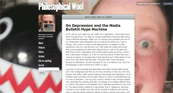 Desktop Screenshot of philosophicalwool.tumblr.com