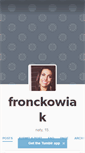 Mobile Screenshot of fronckowiak.tumblr.com
