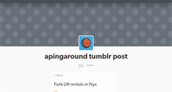 Desktop Screenshot of apingaround.tumblr.com