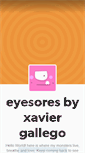 Mobile Screenshot of eyesores.tumblr.com