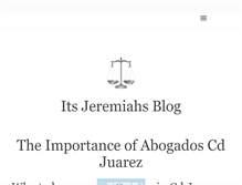 Tablet Screenshot of itsjeremiah.tumblr.com