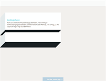Tablet Screenshot of darlingohara.tumblr.com