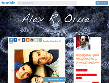 Tablet Screenshot of alexorue.tumblr.com