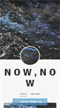 Mobile Screenshot of nownowband.tumblr.com
