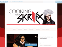 Tablet Screenshot of cookingwithskrillex.tumblr.com