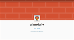 Desktop Screenshot of alanrdaily.tumblr.com