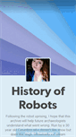 Mobile Screenshot of historyofrobots.tumblr.com