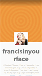 Mobile Screenshot of francisinyourface.tumblr.com