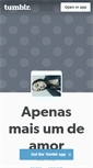 Mobile Screenshot of apenasmaisumdeamor.tumblr.com