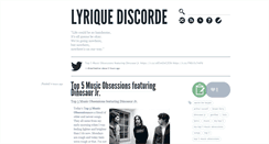 Desktop Screenshot of lyriquediscorde.tumblr.com