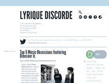 Tablet Screenshot of lyriquediscorde.tumblr.com