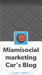 Mobile Screenshot of miamisocialmarketing.tumblr.com
