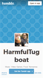 Mobile Screenshot of harmfultugboat.tumblr.com