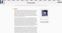 Desktop Screenshot of postcardslostimgs.tumblr.com