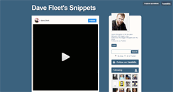 Desktop Screenshot of davefleet.tumblr.com