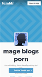 Mobile Screenshot of mageporn.tumblr.com