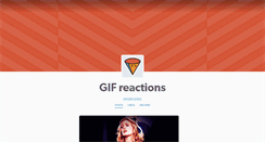 Desktop Screenshot of gifreactions.tumblr.com