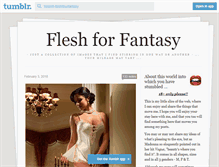 Tablet Screenshot of fleshfourfantasy.tumblr.com