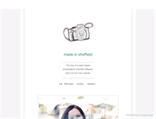 Tablet Screenshot of madeinsheffield.tumblr.com