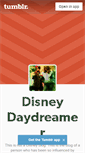 Mobile Screenshot of disneydaydreamer.tumblr.com