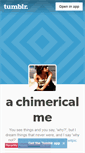 Mobile Screenshot of chimericalme.tumblr.com