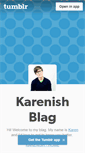 Mobile Screenshot of karenish.tumblr.com