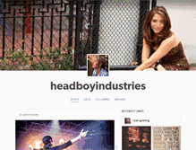 Tablet Screenshot of headboyindustries.tumblr.com