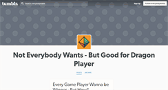 Desktop Screenshot of everybodywants.tumblr.com