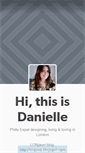Mobile Screenshot of hithisisdanielle.tumblr.com