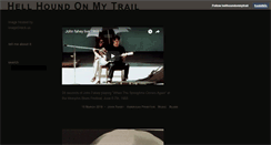 Desktop Screenshot of hellhoundonmytrail.tumblr.com