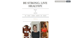 Desktop Screenshot of bestronglivehealthy.tumblr.com