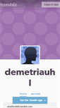 Mobile Screenshot of demetriauhl.tumblr.com