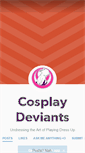 Mobile Screenshot of cosplaydeviants.tumblr.com