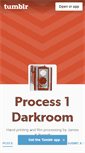 Mobile Screenshot of process-1-darkroom.tumblr.com