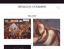 Tablet Screenshot of mindless-overd0se.tumblr.com