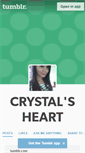 Mobile Screenshot of crystalheart13.tumblr.com