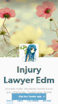 Mobile Screenshot of injurylawyeredm.tumblr.com