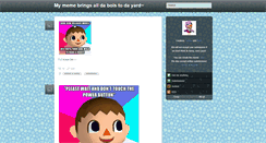 Desktop Screenshot of animalcrossingmeme.tumblr.com