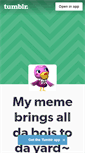 Mobile Screenshot of animalcrossingmeme.tumblr.com