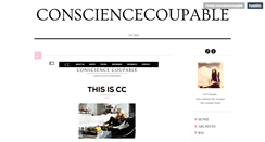 Desktop Screenshot of consciencecoupable.tumblr.com