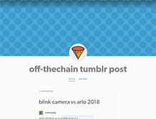 Tablet Screenshot of off-thechain.tumblr.com