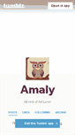 Mobile Screenshot of amalismail.tumblr.com