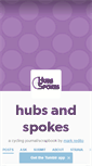 Mobile Screenshot of hubsandspokes.tumblr.com