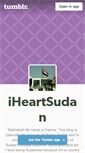 Mobile Screenshot of iheartsudan.tumblr.com